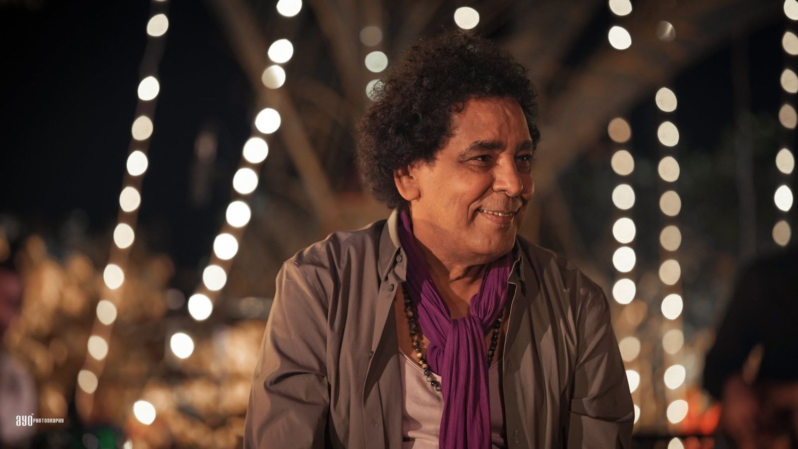 محمد منير في حفله الأخير الذي أقيم 