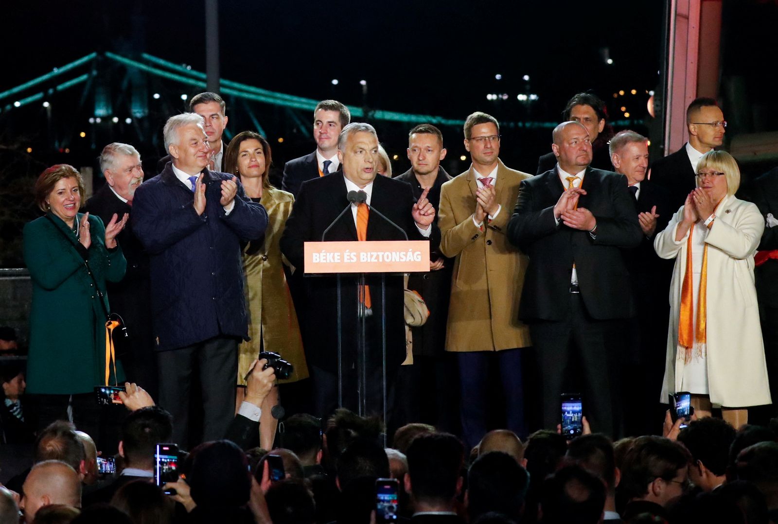 Hungarian parliamentary election in Budapest - REUTERS