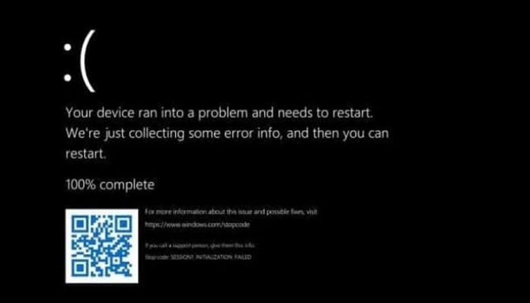 شاشة الموت السوداء التي وصلت مع بعض تحديثات ويندوز 11 في يوليو الماضي - Microsoft