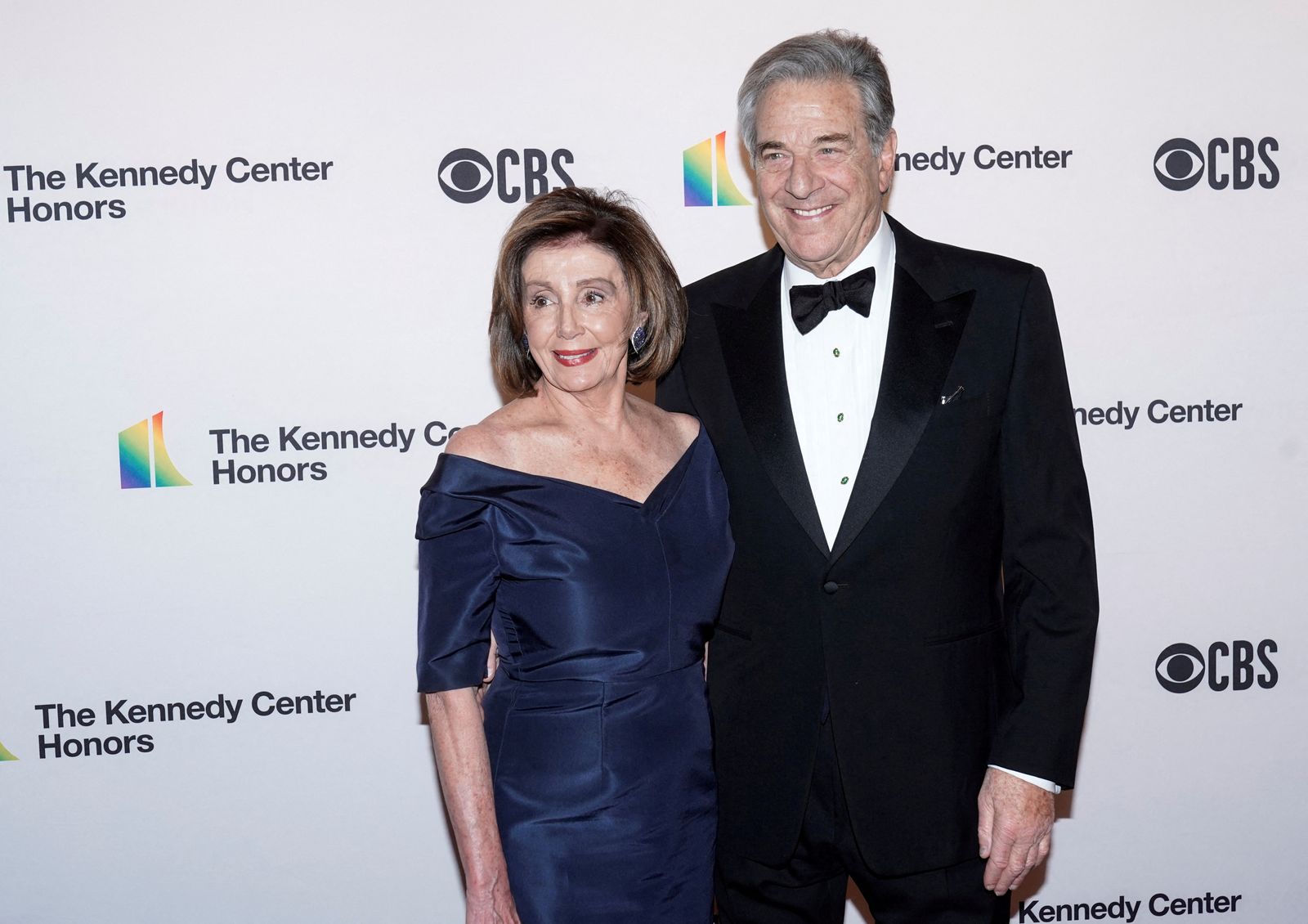 FILE PHOTO: Speaker of the House Nancy Pelosi (D-CA) and her husband Paul Pelosi arrive for the 42nd Annual Kennedy Awards Honors in Washington - REUTERS