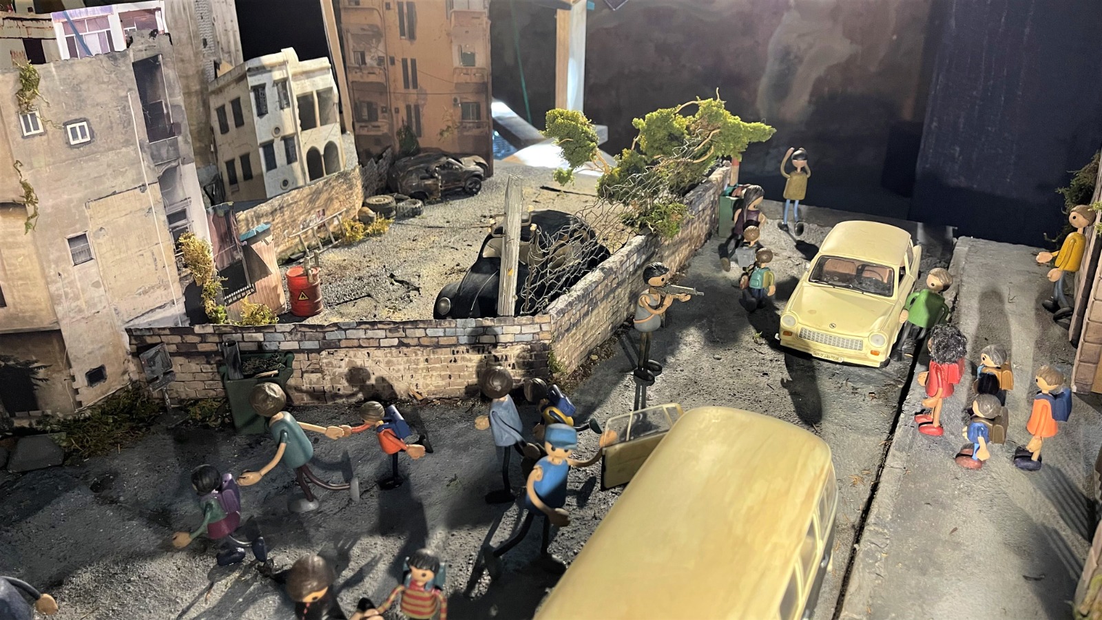 لبنانيون خلال الحرب