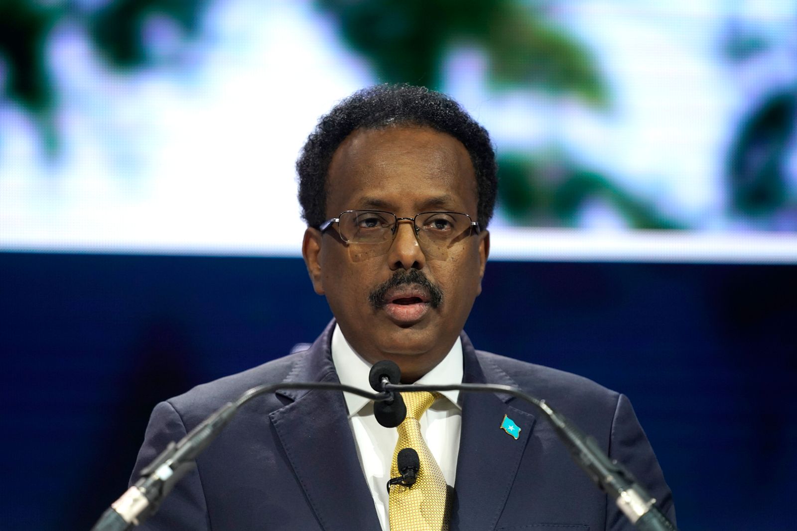 الرئيس الصومالي محمد عبدالله - AFP