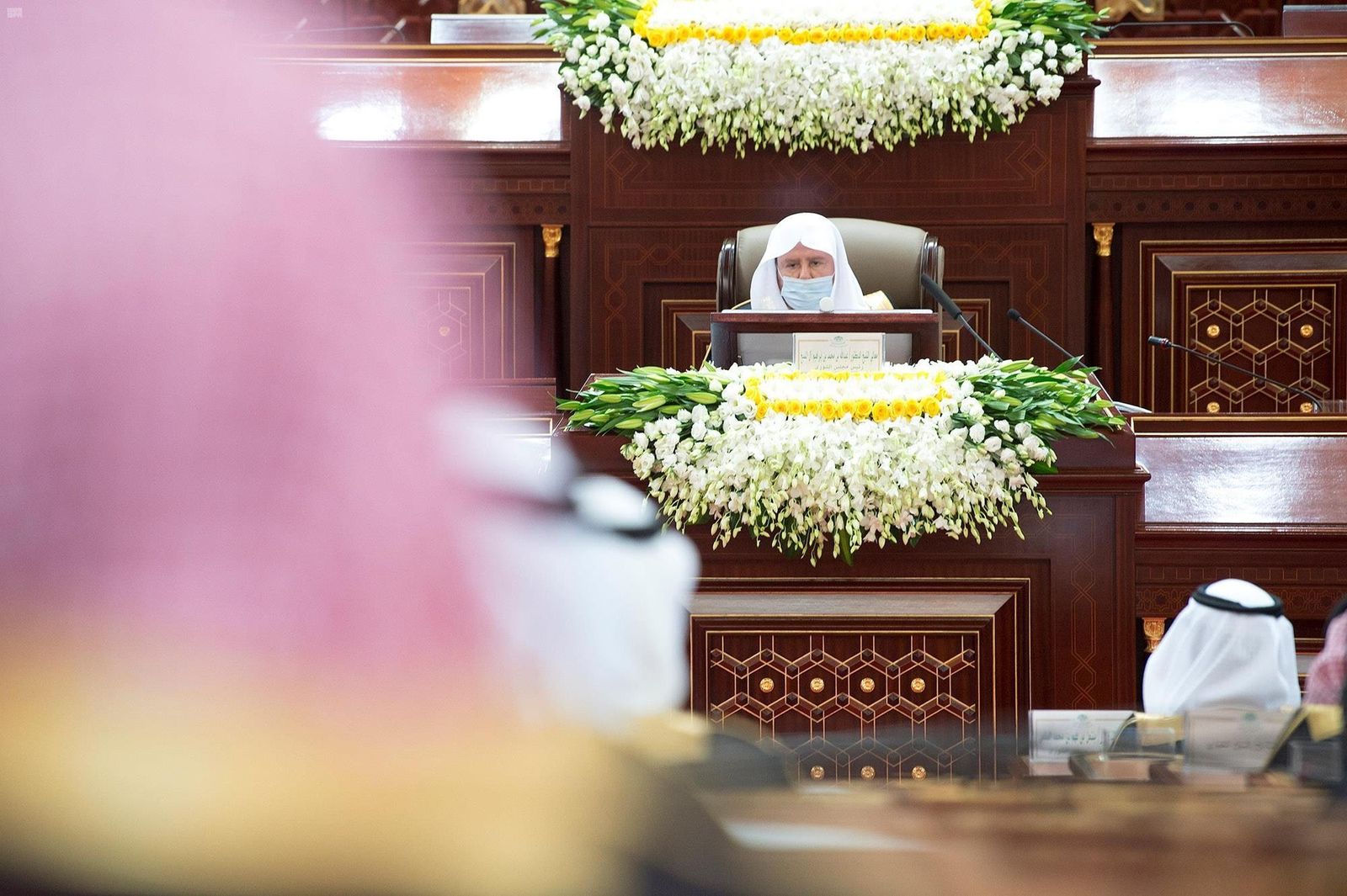 الشيخ عبدالله بن محمد بن إبراهيم آل الشيخ رئيس مجلس الشورى - وكالة الأنباء السعودية