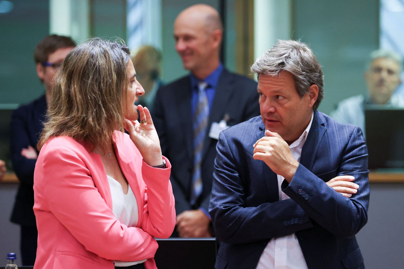 Extraordinary meeting of European Union energy ministers in Brussels - REUTERS