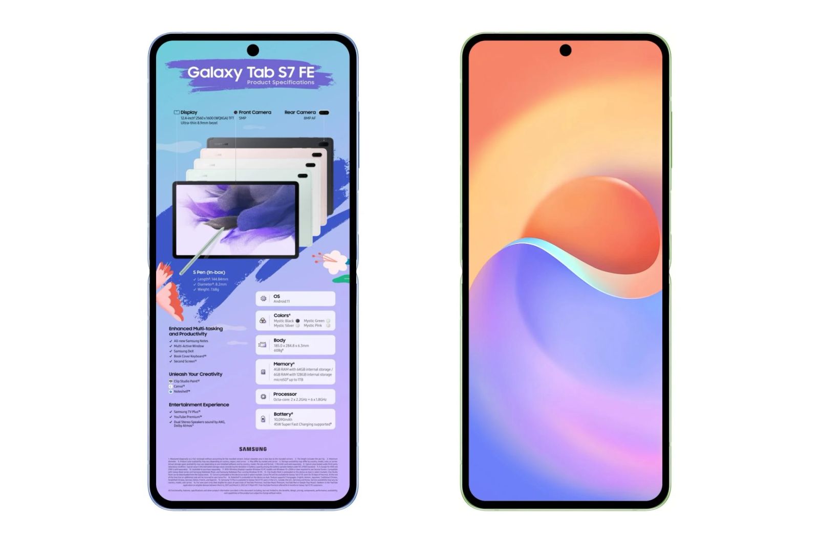 صورة مسربة لهاتف سامسونج القابل للطي Z Flip 3 - تويتر 