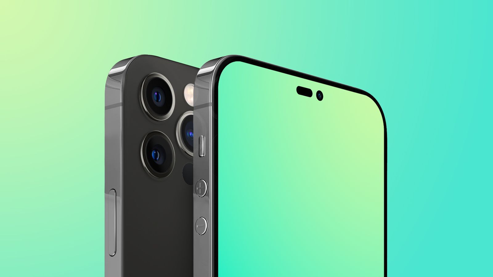تصميم تخيلي لهاتف آيفون 14 - Macrumors
