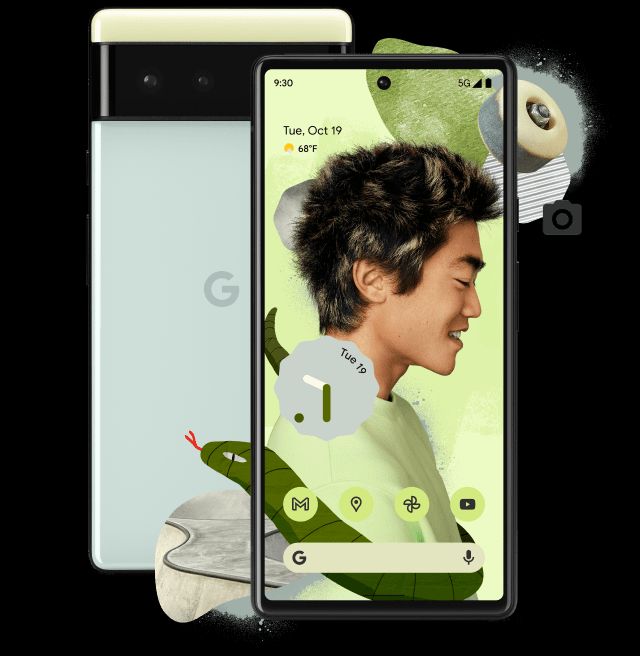 هاتف بيكسل 6 الجديد - Google