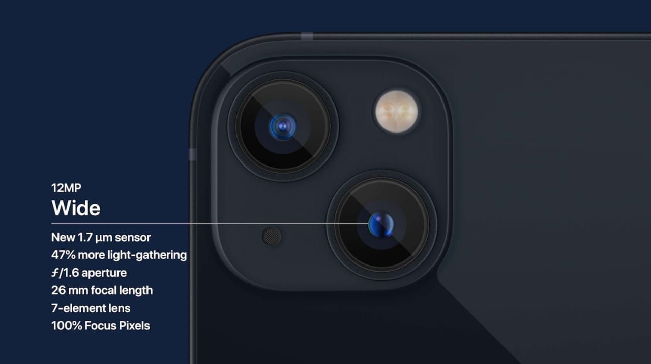 كاميرا هاتف أبل الجديد آيفون 13 - Apple