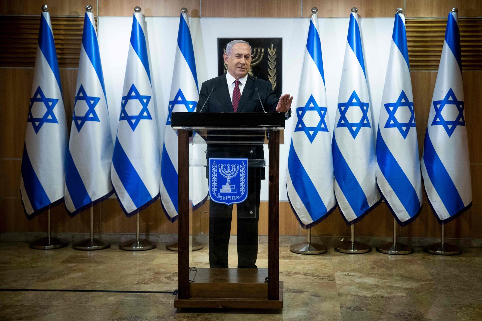 بنيامين نتنياهو، رئيس الوزراء الإسرائيلي - AFP