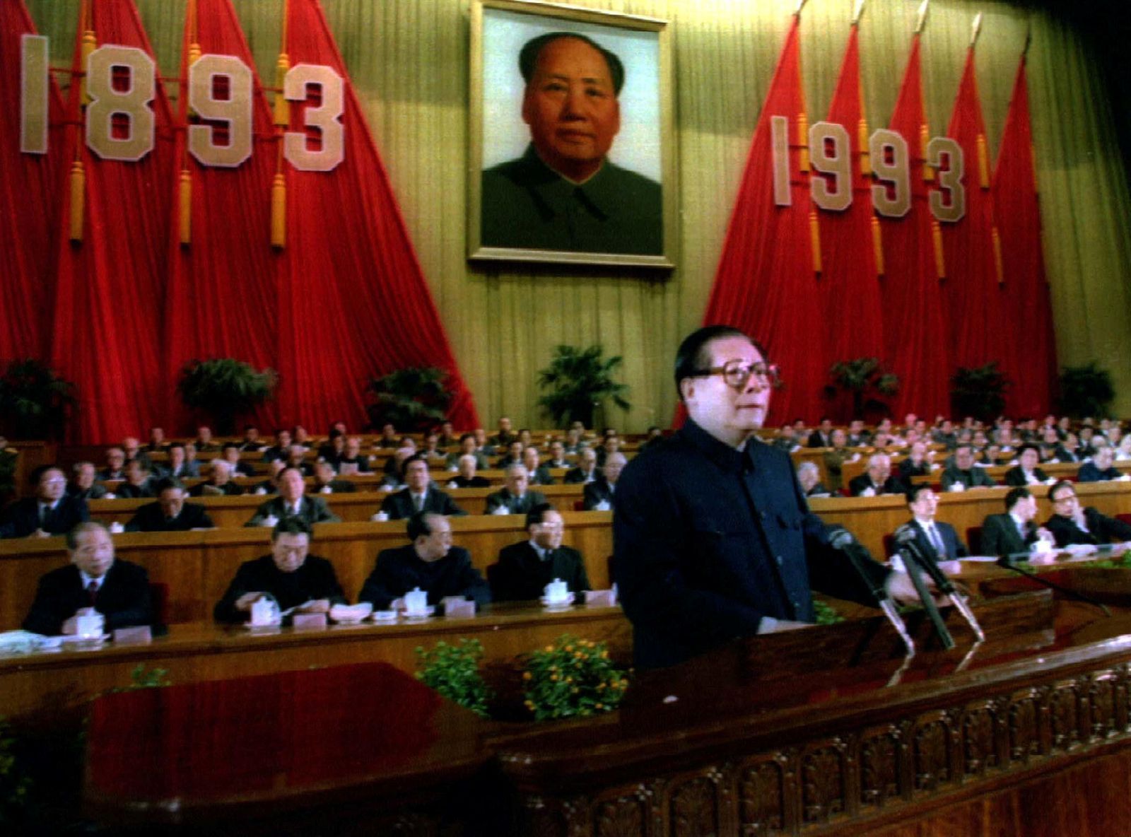 FILE PHOTO: Picture package of China's Jiang Zemin - via REUTERS