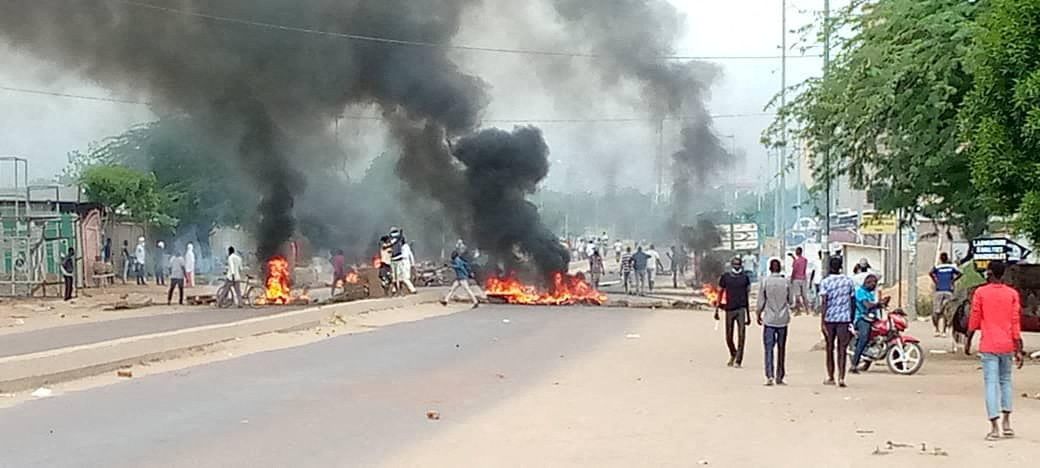 Protests in N'Djamena, Chad - LE VISIONNAIRE via REUTERS