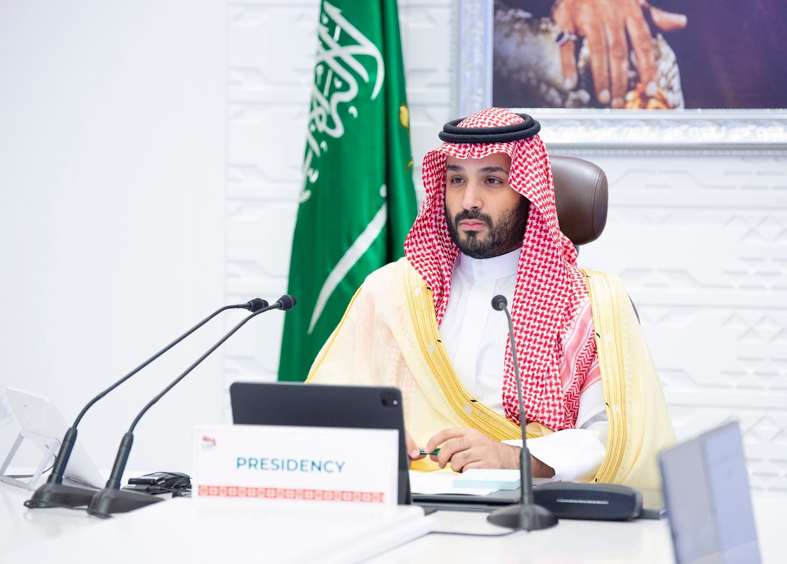 ولي العهد السعودي يترأس الجلسة الأخيرة في اليوم الثاني لقمة الرياض لقادة مجموعة العشرين - 