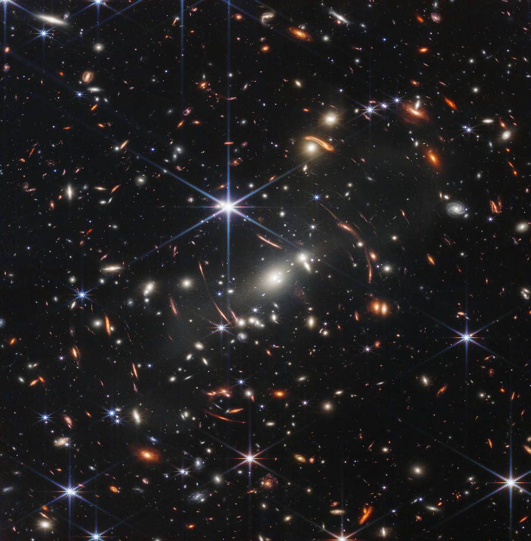أقدم وأعمق صورة للكون التقطها تلسكوب جيمس ويب وعرضتها وكالة ناسا في 12 يوليو 2022 - NASA, ESA, CSA, STScI, Webb ERO 