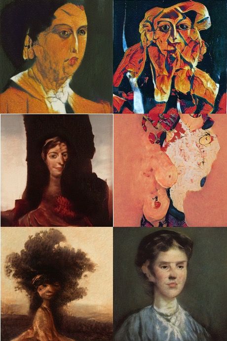 أحد الأعمال الفنية التي تأهلت إلى نهئيات فعالية 