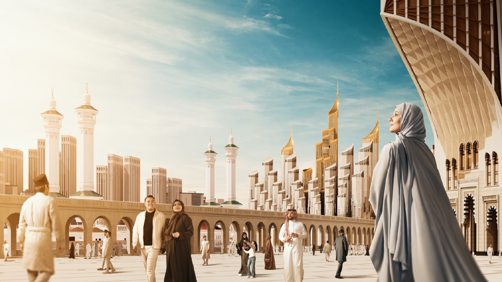 مشروع بوابة الملك سلمان بجوار المسجد الحرام في مكة المكرمة
