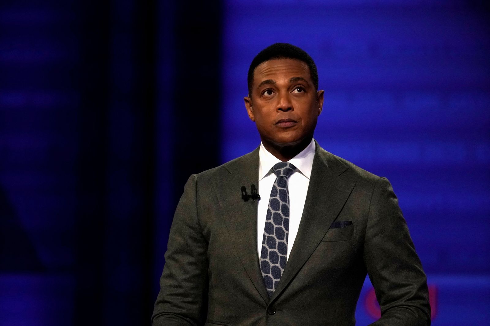 FILE PHOTO: CNN's Don Lemon during a televised townhall in Los Angeles, California - REUTERS