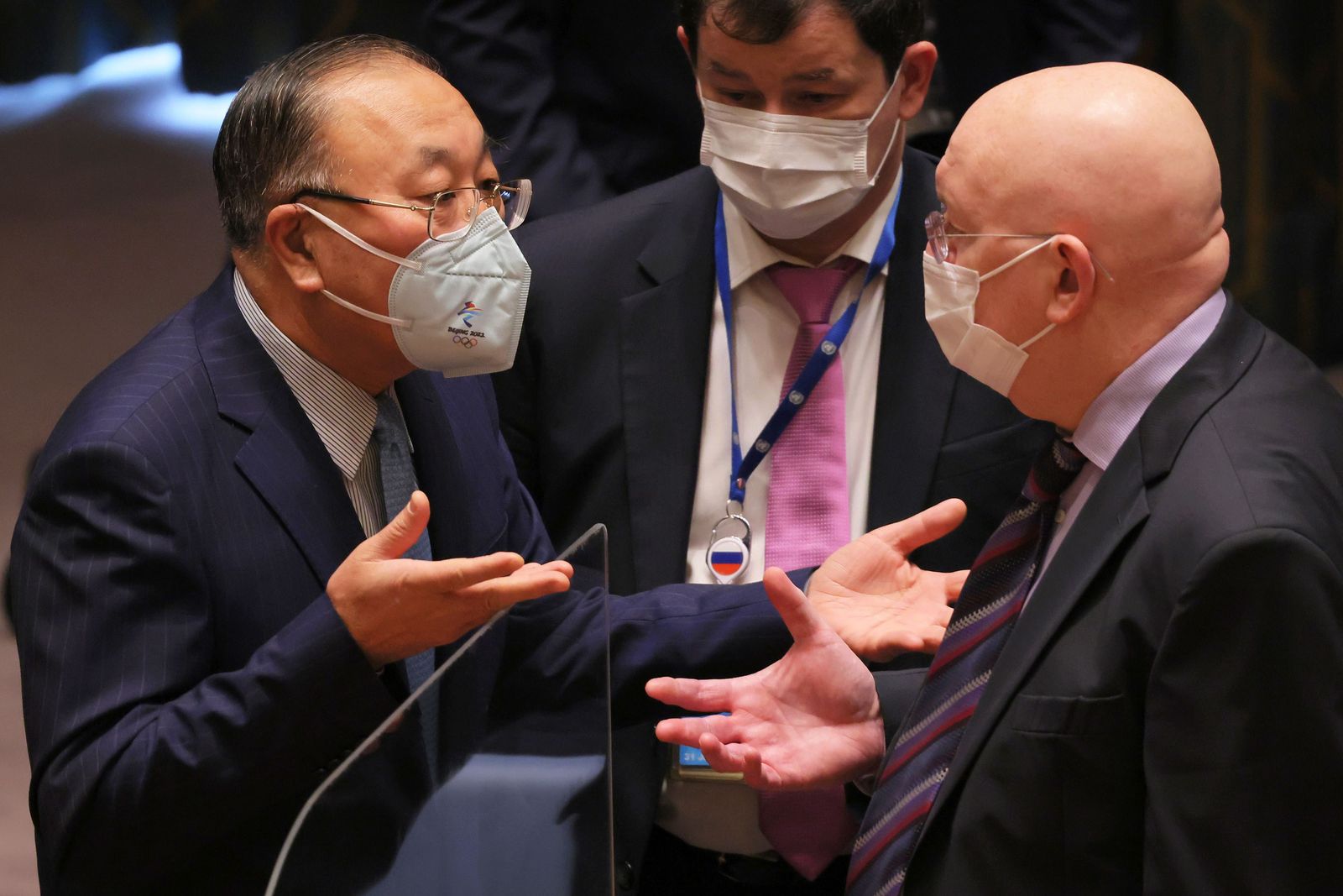 U.N. Security Council Discusses Humanitarian Crisis In Ukraine - AFP