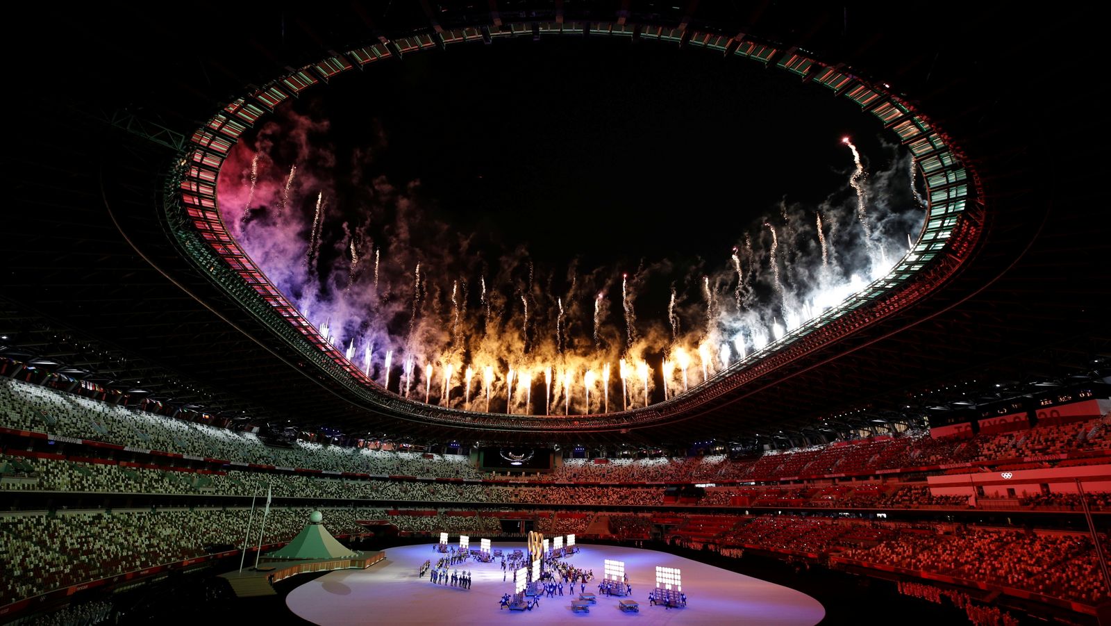 افتتاح الألعاب الأولمبية طوكيو 2020 - REUTERS