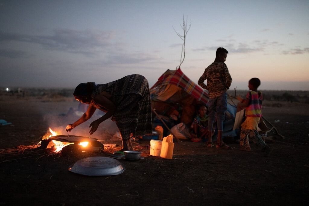 لاجئون من تيغراي بالسودان ديسمبر 2020 - نيويورك تايمز