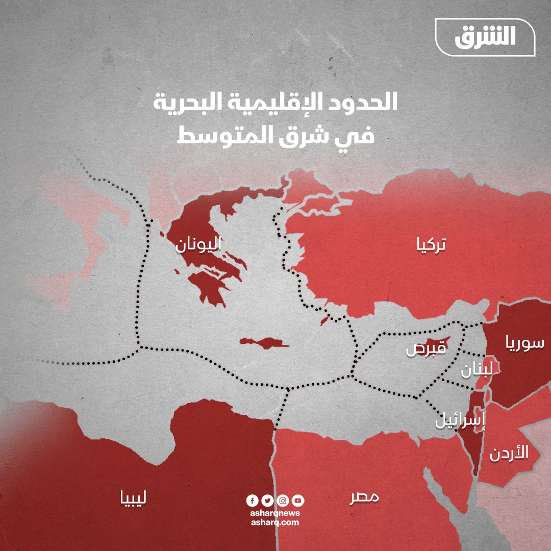 الحدود الإقليمية البحرية في الشرق الأوسط - الشرق