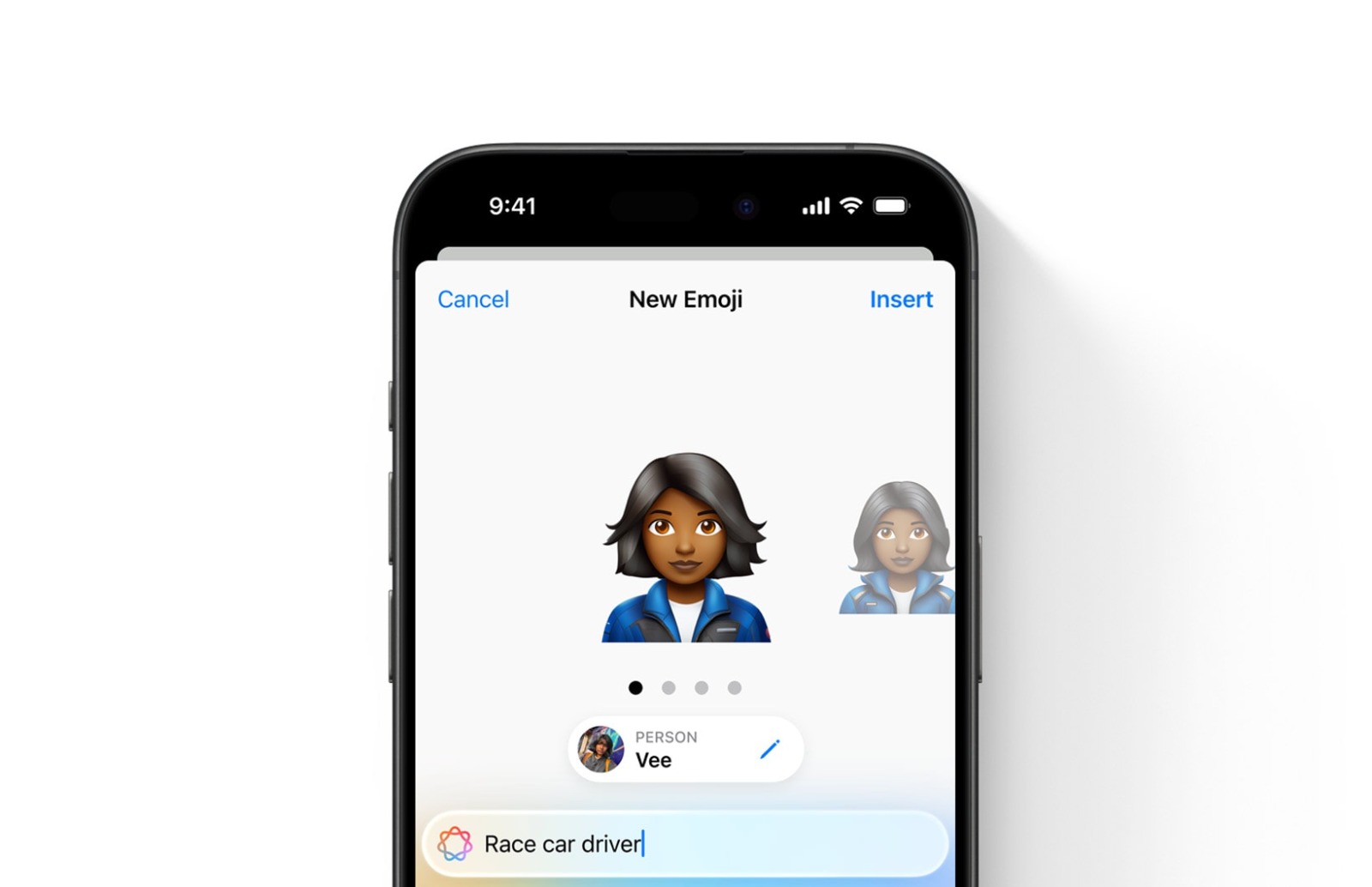 ميزة إنشاء الصور التعبيرية Genmoji بالذكاء الاصطناعي عبر هواتف آيفون - Apple