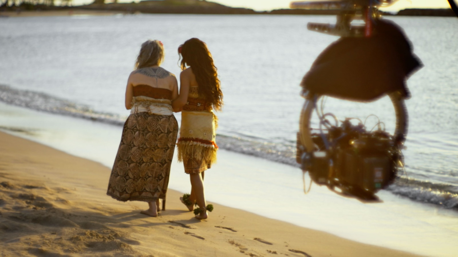 من واليس تصوير الفيلم الأميركي Moana للمخرج توماس كايل - المكتب الإعلامي لشركة ديزني