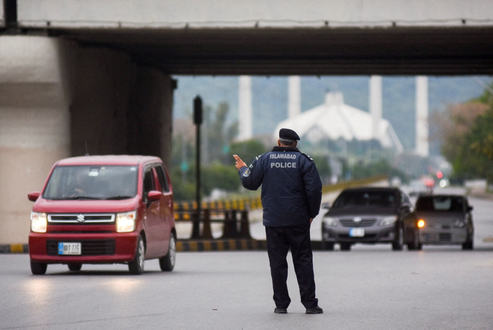 إجراءات أمنية مشددة في إسلام آباد، قبل انطلاق المفاوضات الأميركية الإيرانية، 11 أبريل 2026