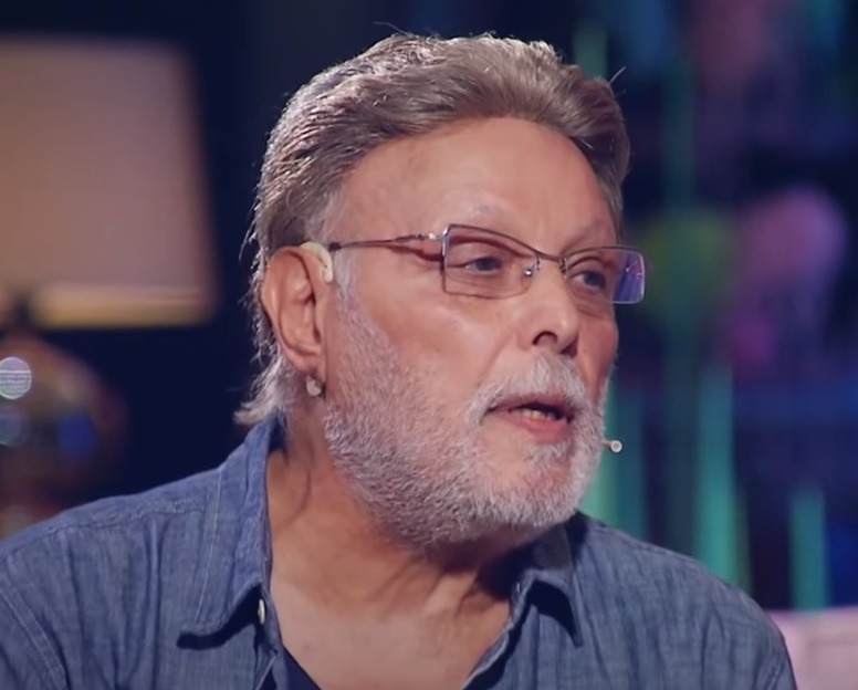 الممثل أشرف عبد الغفور خلال مقابلة تلفزيونية