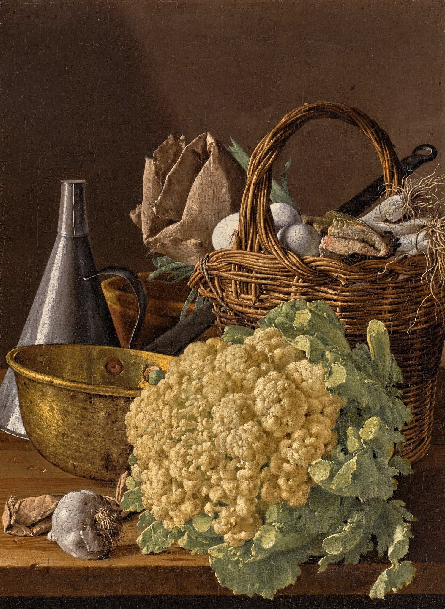 لوحة الفنان لويس ميلنديز (1760)