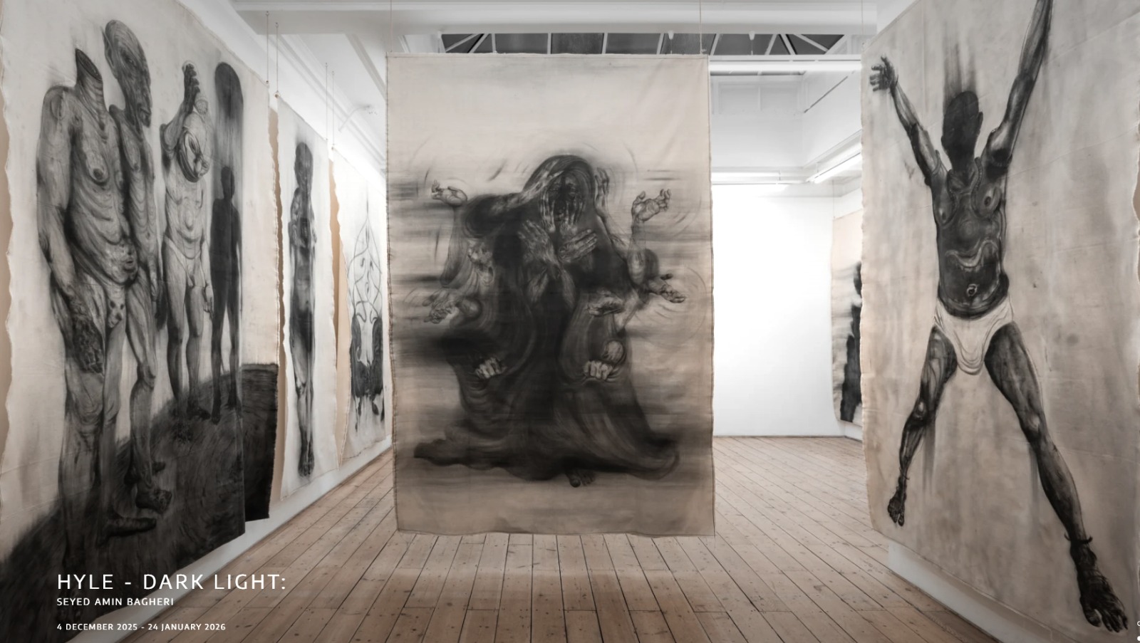 أعمال للفنان الإيراني في لندن