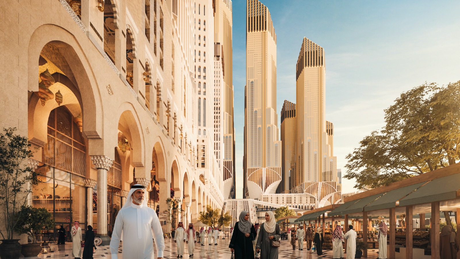 مشروع بوابة الملك سلمان بجوار المسجد الحرام في مكة المكرمة