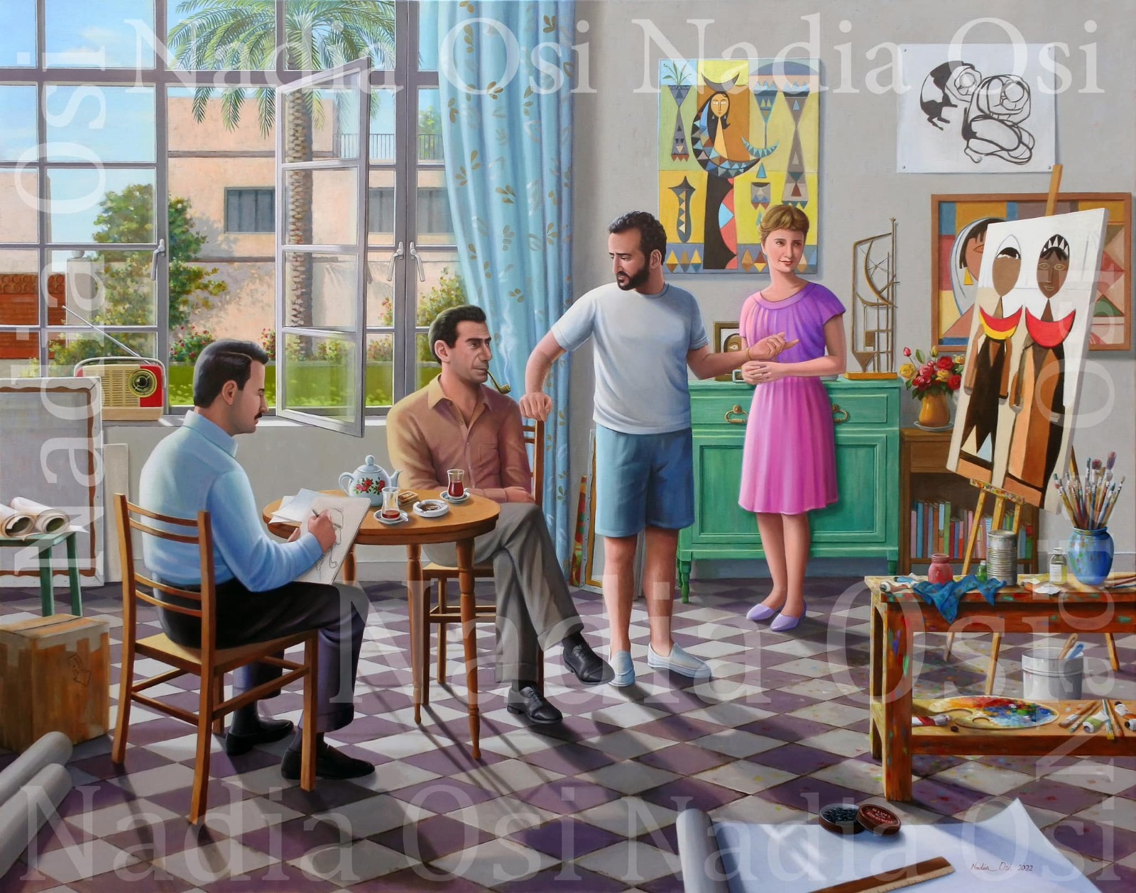 مجتمع الألفة للفنانة