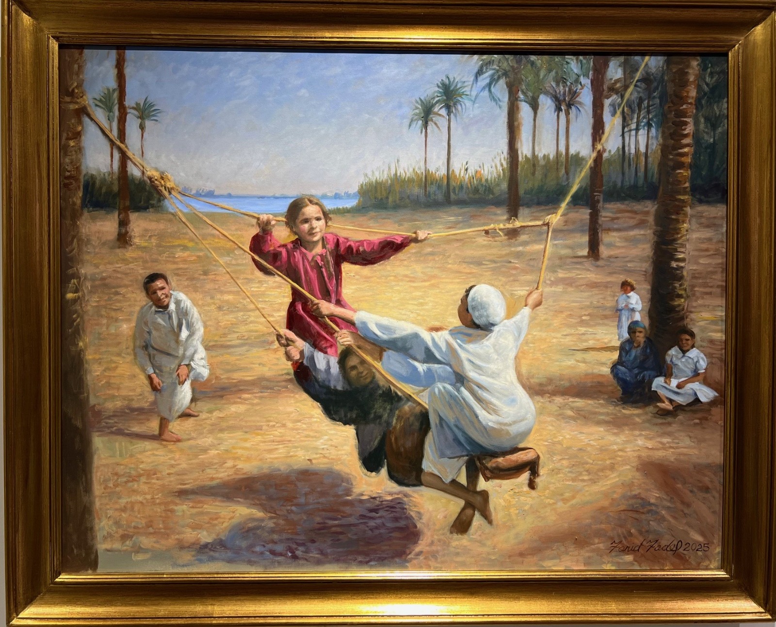 لوحة للفنان