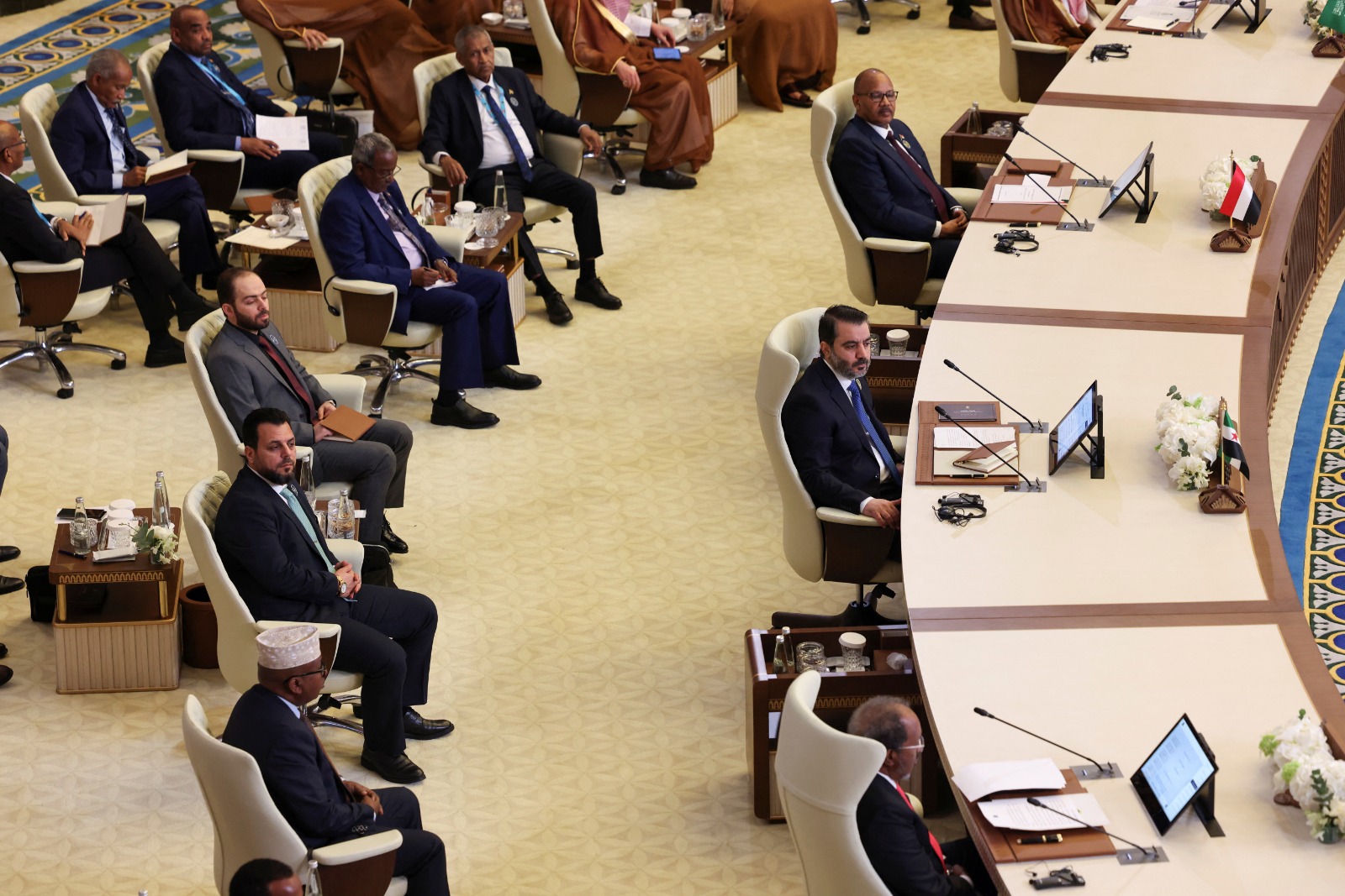 جانب من القمة العربية التي استضافتها بغداد. 17 مايو 2025