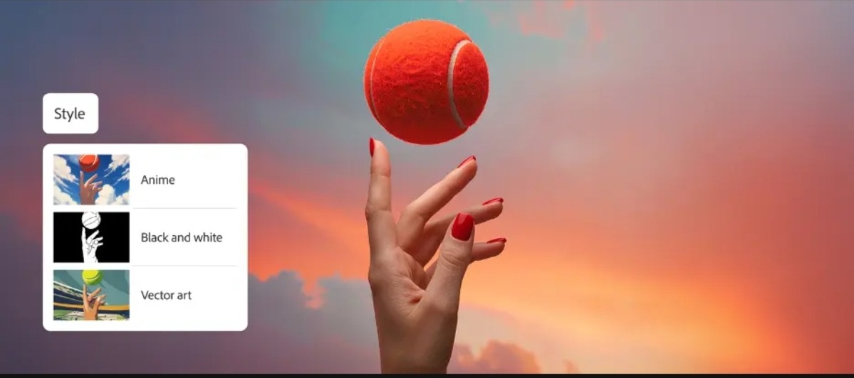 ميزة Style presets الجديدة من فايرفلاي - Adobe