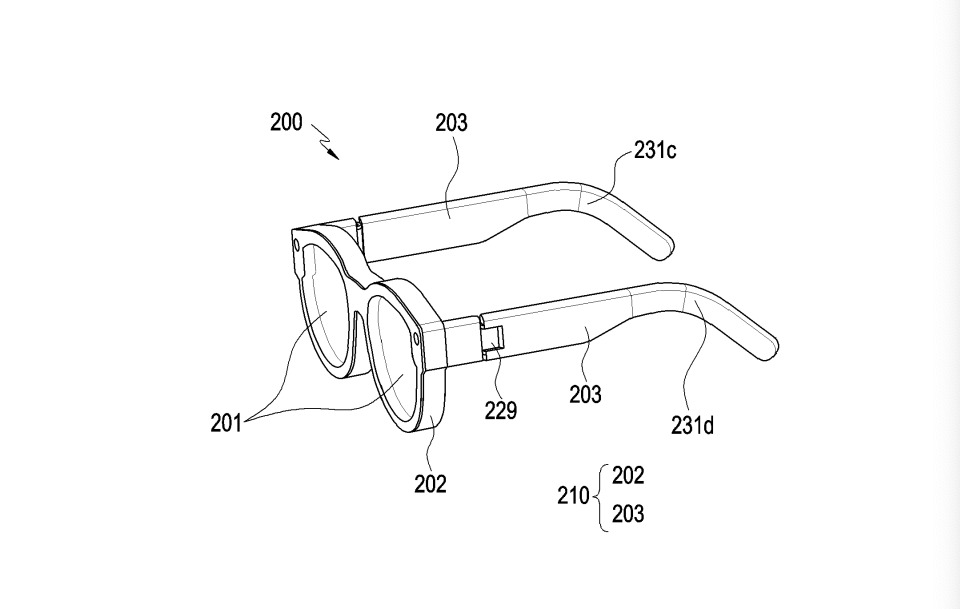 تصميم تخيلي لنظارة سامسونج الذكية للواقع المعزز