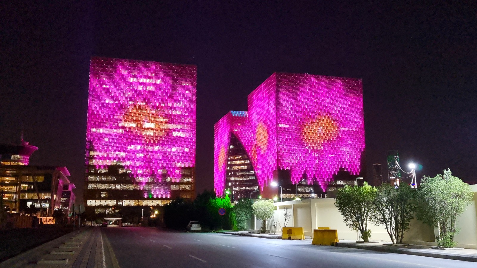 من احتفالية نور الرياض 2024