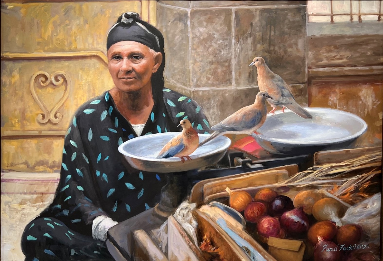 من أعمال الفنان