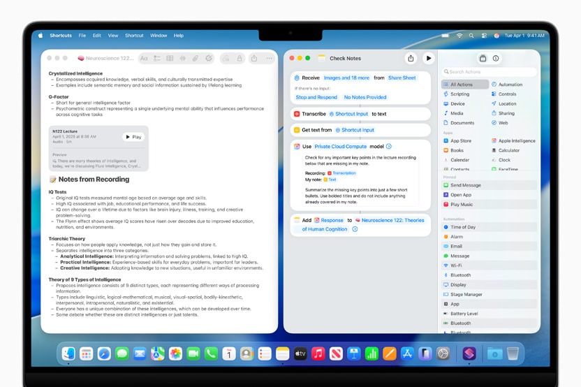 تحديثات جديدة تصل ميزة Shortcuts لتسهيل إنجاز المهام بشكل فوري على أجهزة المستخدمين