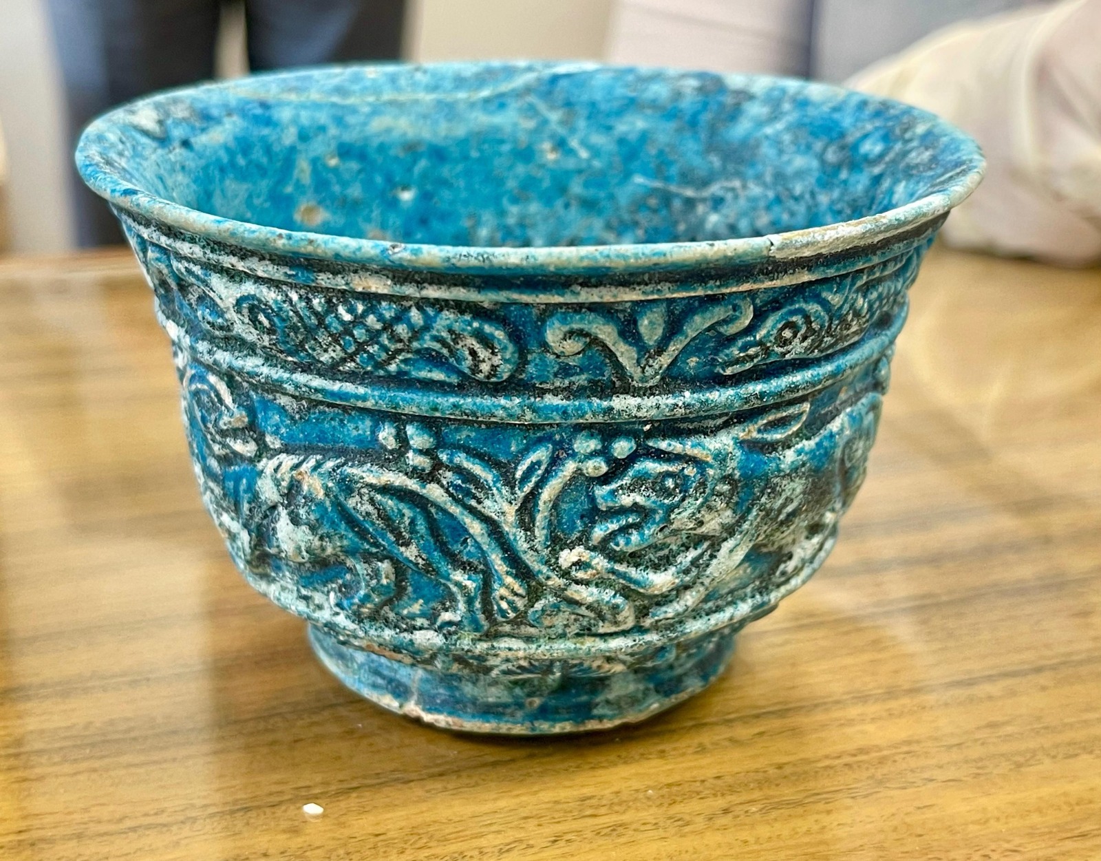 إحدى قطع الآثار المصرية المستردة من الولايات المتحدة بعد تفاهم بين البلدين، 6 نوفمبر 2025