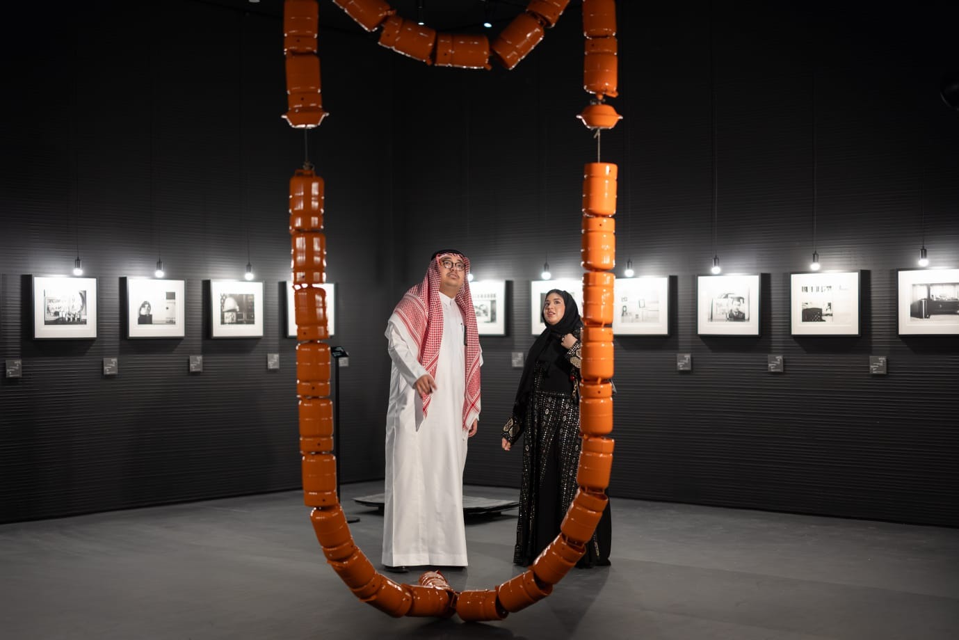 جانب من متحف الذهب الأسود