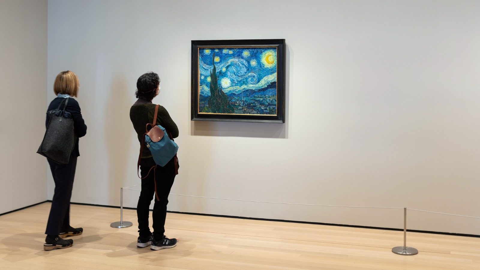 لوحة The Starry Night (ليلة النجوم) لفان جوخ