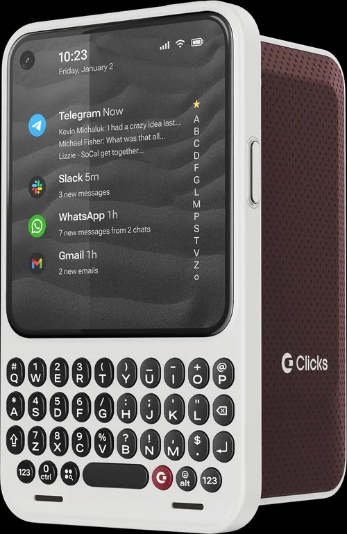 هاتف Communicator الجديد من شركة كليكس الناشئة - Clicks