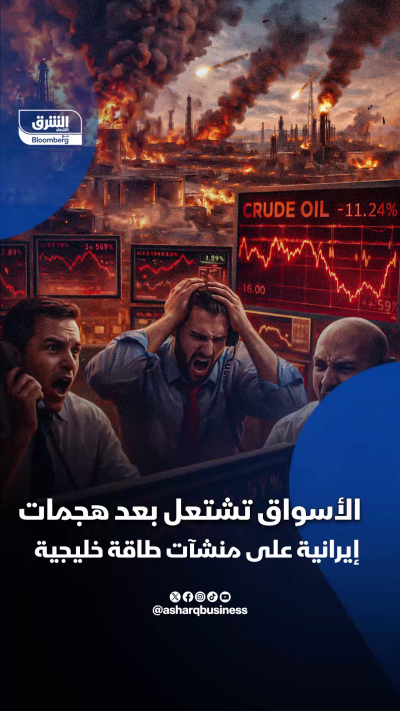 الأسواق تشتعل عقب هجمات إيرانية على منشآت طاقة خليجية.....
