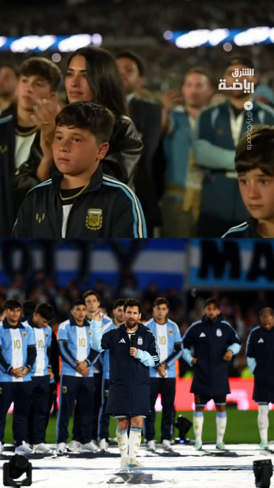 😥🇦🇷 ميسي يودّع الأرجنتين: عدم المجيء مجدداً سيكون ألماً كبيراً
🇦🇷 "أتمنى أن آتي إلى هنا طوال حياتي.. اللعب مع الأرجنتين أجمل ما يمكن أن يحدث لك" 🥹🗣️
كلمات ميسي في وداعه الأخير للمنتخب