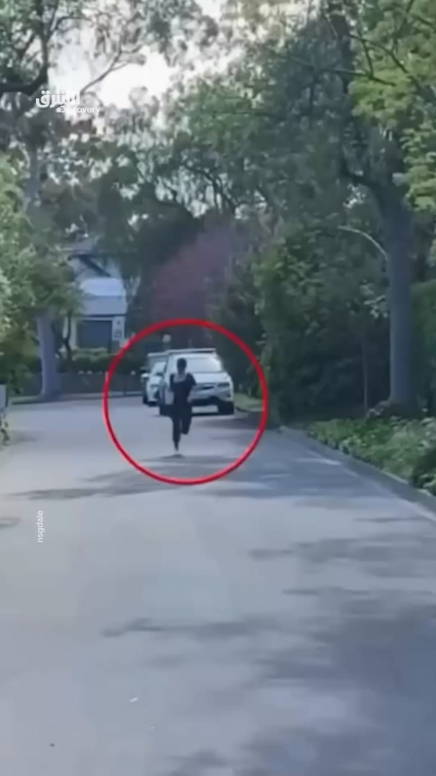 امرأة تهرب من رجل يلاحقها وتنجو في اللحظة الأخيرة بمساعدة ذكية