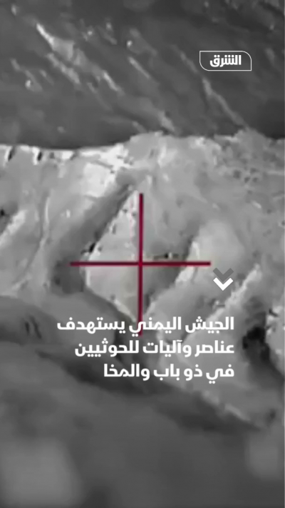 الجيش اليمني: استهداف عناصر وآليات للحوثيين في ذو باب والمخا