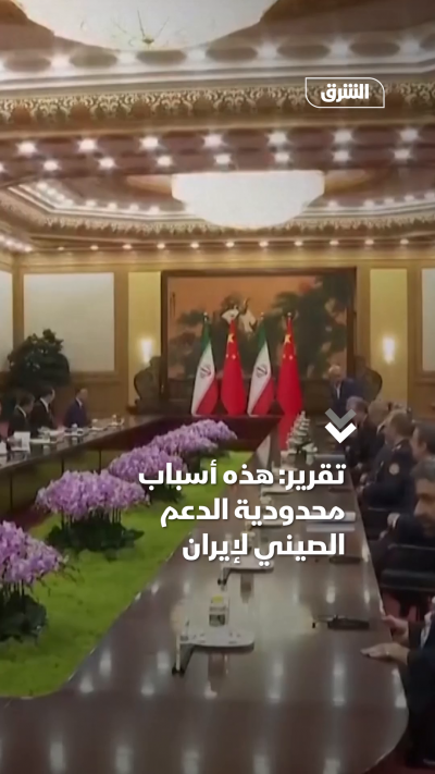 هذه أسباب محدودية الدعم الصيني لإيران