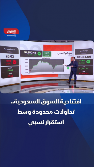 افتتاحية السوق السعودية.. تداولات محدودة وسط استقرار...