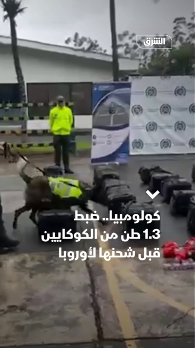 كولومبيا.. ضبط 1.3 طن من الكوكايين قبل شحنها لأوروبا